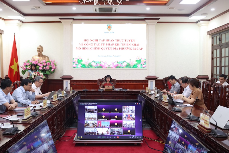 Bảo đảm hiệu quả công tác tư pháp khi triển khai mô hình chính quyền địa phương 02 cấp